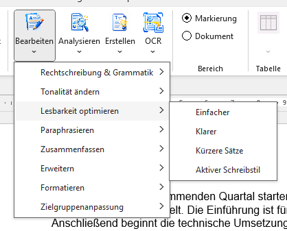 Bearbeiten